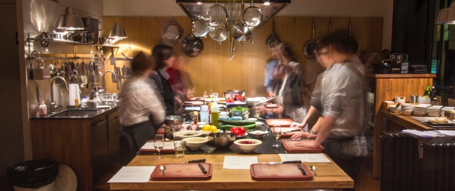 Bon cadeau pour un cours de cuisine